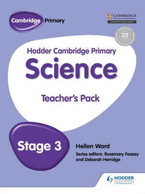 cover image of Hodder Cambridge Primary Science Teacher's Pack 3